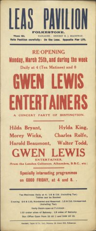 Gwen Lewis Entertainers