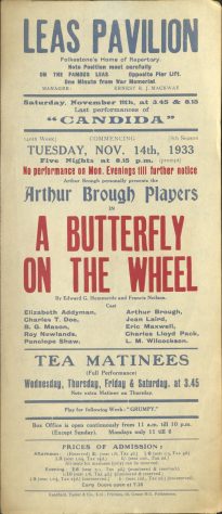 Poster for 'A Butterfly On The Wheel'