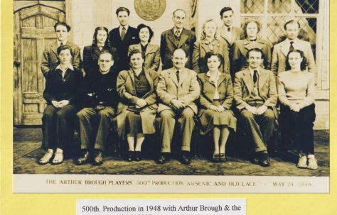 Photograph of cast of 'Arsenic and Old lace'