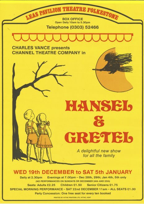Poster for ‘Hansel & Gretel’