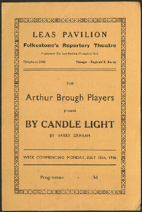 Programme for production of "By Candle Light"