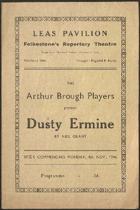Programme for production of "Dusty Ermine"
